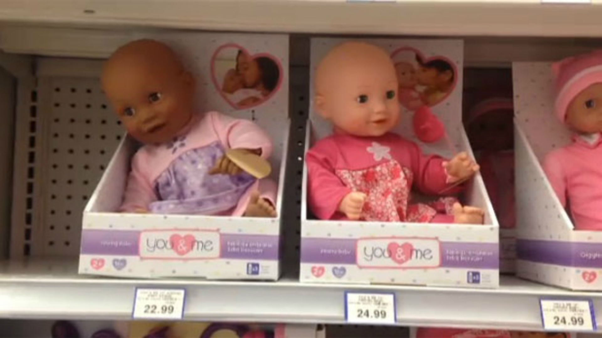 Calgary woman questions if different prices for dolls with different
